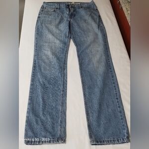 DKNY Men's Light Blue Straight Jeans